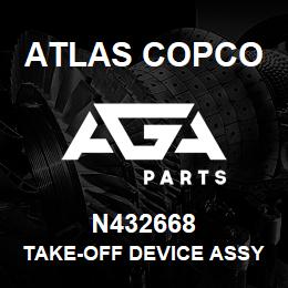 N432668 Atlas Copco TAKE-OFF DEVICE ASSY | AGA Parts