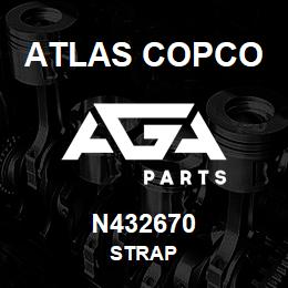 N432670 Atlas Copco STRAP | AGA Parts