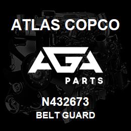 N432673 Atlas Copco BELT GUARD | AGA Parts