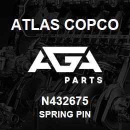 N432675 Atlas Copco SPRING PIN | AGA Parts