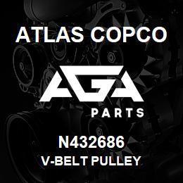 N432686 Atlas Copco V-BELT PULLEY | AGA Parts