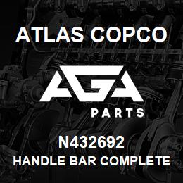 N432692 Atlas Copco HANDLE BAR COMPLETE | AGA Parts