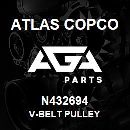 N432694 Atlas Copco V-BELT PULLEY | AGA Parts