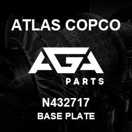 N432717 Atlas Copco BASE PLATE | AGA Parts