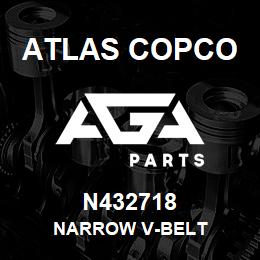 N432718 Atlas Copco NARROW V-BELT | AGA Parts