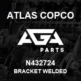 N432724 Atlas Copco BRACKET WELDED | AGA Parts