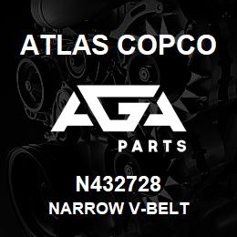 N432728 Atlas Copco NARROW V-BELT | AGA Parts