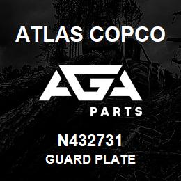 N432731 Atlas Copco GUARD PLATE | AGA Parts