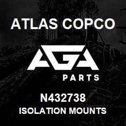 N432738 Atlas Copco ISOLATION MOUNTS | AGA Parts