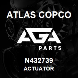 N432739 Atlas Copco ACTUATOR | AGA Parts