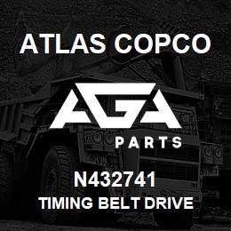 N432741 Atlas Copco TIMING BELT DRIVE | AGA Parts