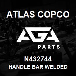 N432744 Atlas Copco HANDLE BAR WELDED | AGA Parts