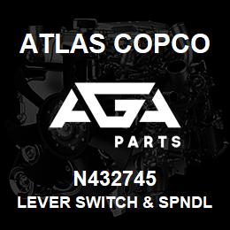 N432745 Atlas Copco LEVER SWITCH & SPNDL | AGA Parts