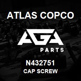 N432751 Atlas Copco CAP SCREW | AGA Parts