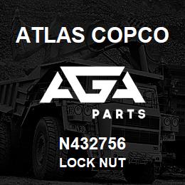 N432756 Atlas Copco LOCK NUT | AGA Parts