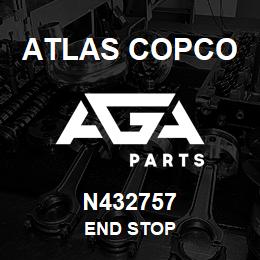 N432757 Atlas Copco END STOP | AGA Parts