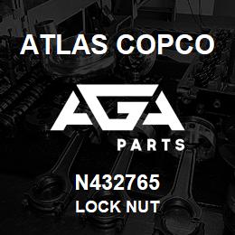 N432765 Atlas Copco LOCK NUT | AGA Parts