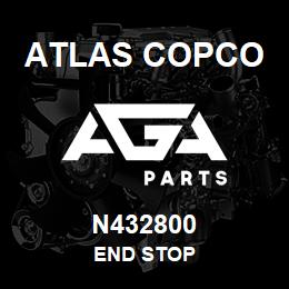 N432800 Atlas Copco END STOP | AGA Parts