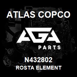 N432802 Atlas Copco ROSTA ELEMENT | AGA Parts