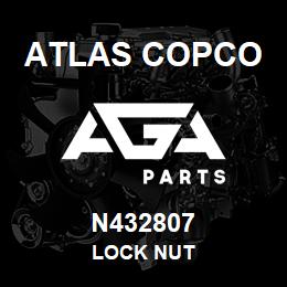 N432807 Atlas Copco LOCK NUT | AGA Parts