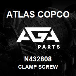 N432808 Atlas Copco CLAMP SCREW | AGA Parts