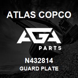 N432814 Atlas Copco GUARD PLATE | AGA Parts