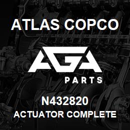 N432820 Atlas Copco ACTUATOR COMPLETE | AGA Parts