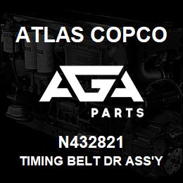 N432821 Atlas Copco TIMING BELT DR ASS'Y | AGA Parts