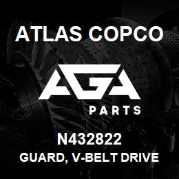 N432822 Atlas Copco GUARD, V-BELT DRIVE | AGA Parts