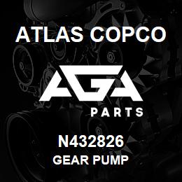 N432826 Atlas Copco GEAR PUMP | AGA Parts