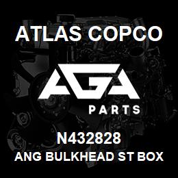 N432828 Atlas Copco ANG BULKHEAD ST BOX | AGA Parts