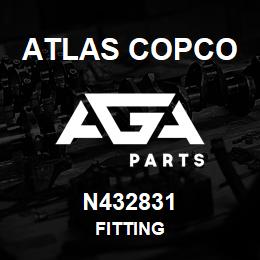 N432831 Atlas Copco FITTING | AGA Parts