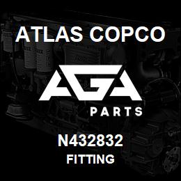 N432832 Atlas Copco FITTING | AGA Parts