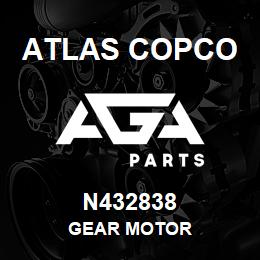 N432838 Atlas Copco GEAR MOTOR | AGA Parts