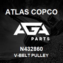 N432860 Atlas Copco V-BELT PULLEY | AGA Parts