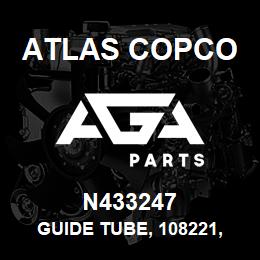 N433247 Atlas Copco GUIDE TUBE, 108221, CP128TA, C | AGA Parts