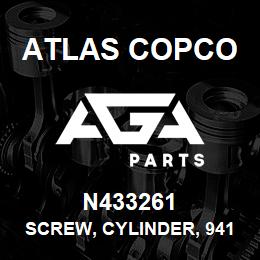 N433261 Atlas Copco SCREW, CYLINDER, 94149 | AGA Parts