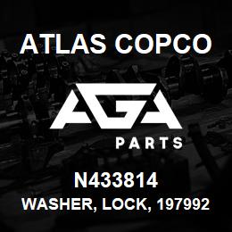 N433814 Atlas Copco WASHER, LOCK, 197992, A10 | AGA Parts