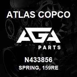 N433856 Atlas Copco SPRING, 159RE | AGA Parts