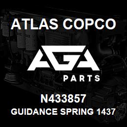 N433857 Atlas Copco GUIDANCE SPRING 143787 | AGA Parts