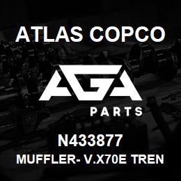 N433877 Atlas Copco MUFFLER- V.X70E TRENCH ROLLER VE | AGA Parts