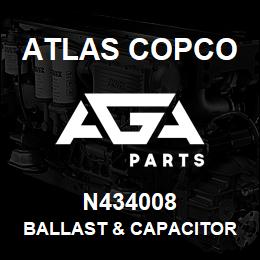 N434008 Atlas Copco BALLAST & CAPACITOR | AGA Parts