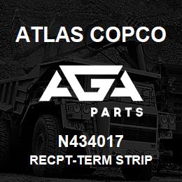 N434017 Atlas Copco RECPT-TERM STRIP | AGA Parts