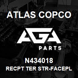 N434018 Atlas Copco RECPT TER STR-FACEPL | AGA Parts