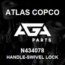 N434078 Atlas Copco HANDLE-SWIVEL LOCK | AGA Parts