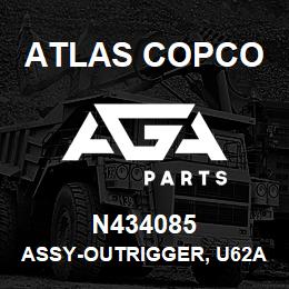 N434085 Atlas Copco ASSY-OUTRIGGER, U62A020 | AGA Parts