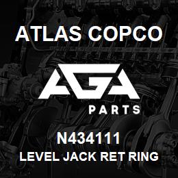 N434111 Atlas Copco LEVEL JACK RET RING | AGA Parts