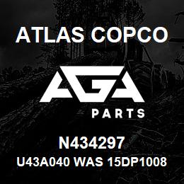 N434297 Atlas Copco U43A040 WAS 15DP1008 | AGA Parts