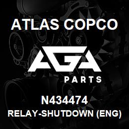 N434474 Atlas Copco RELAY-SHUTDOWN (ENG) | AGA Parts