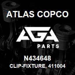 N434648 Atlas Copco CLIP-FIXTURE, 41100431 | AGA Parts